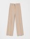Wide-Leg-Hose mit Gürtelschlaufen